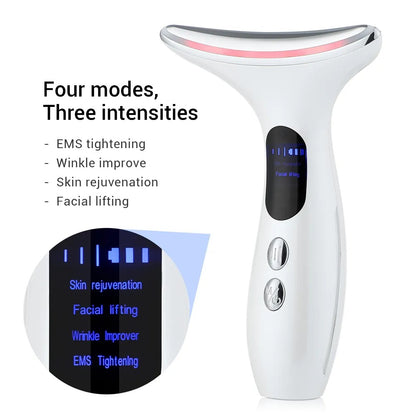 4 in 1 Face Neck Massager and Lift Device